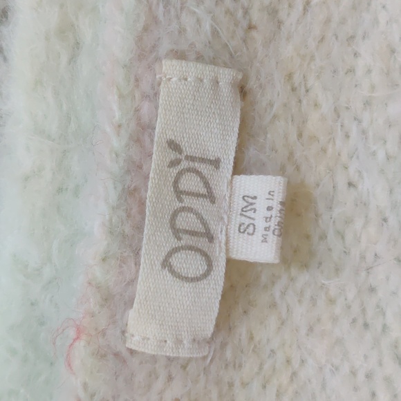 "Oddi" Pastel Rainbow Sweater - Size S/M - Picture 9 of 9